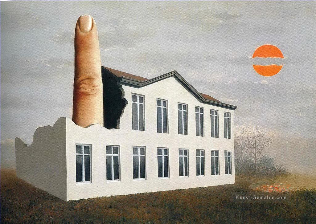 die Enthüllung der Gegenwart 1936 René Magritte Ölgemälde